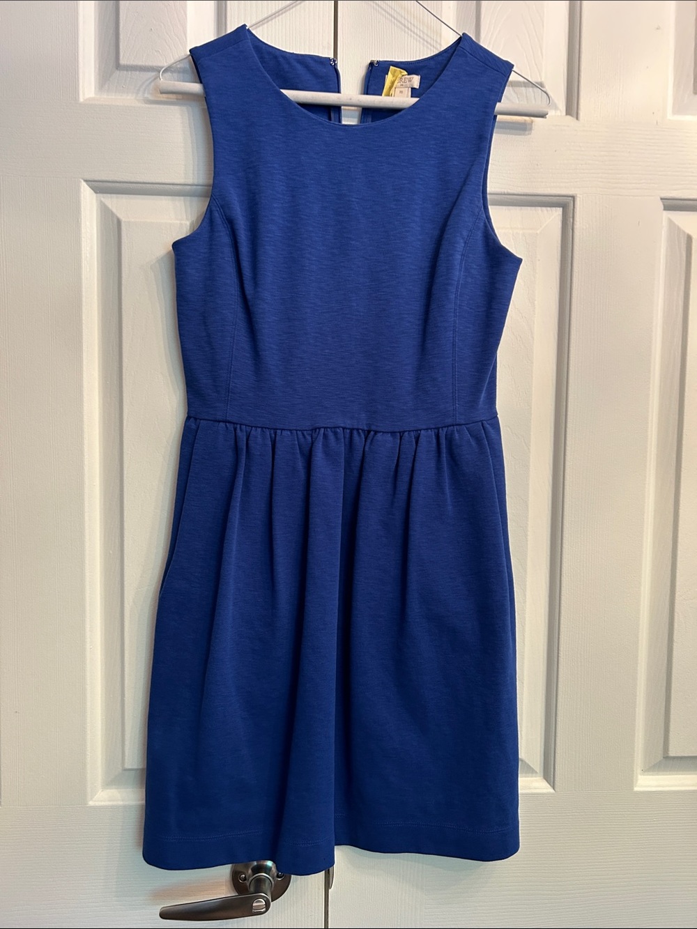 Classic Sleeveless , J Crew Dress in Royal Blue